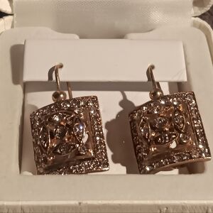 Sterling & Sim Diamond Earrings New